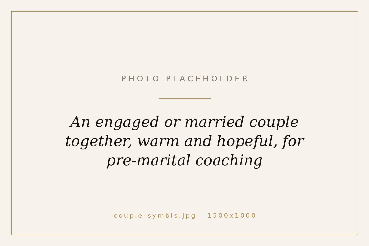 Pre-marital coaching